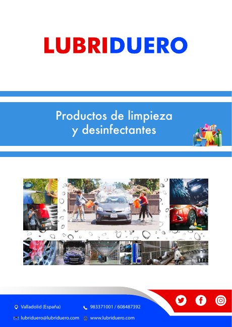 Lubriduero · Limpieza y desinfección