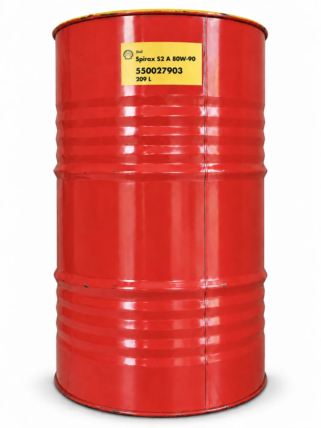 Imagen ilustrativa · Shell Spirax S2 A 80W-90 · 209 L. El envase y la etiqueta pueden variar.