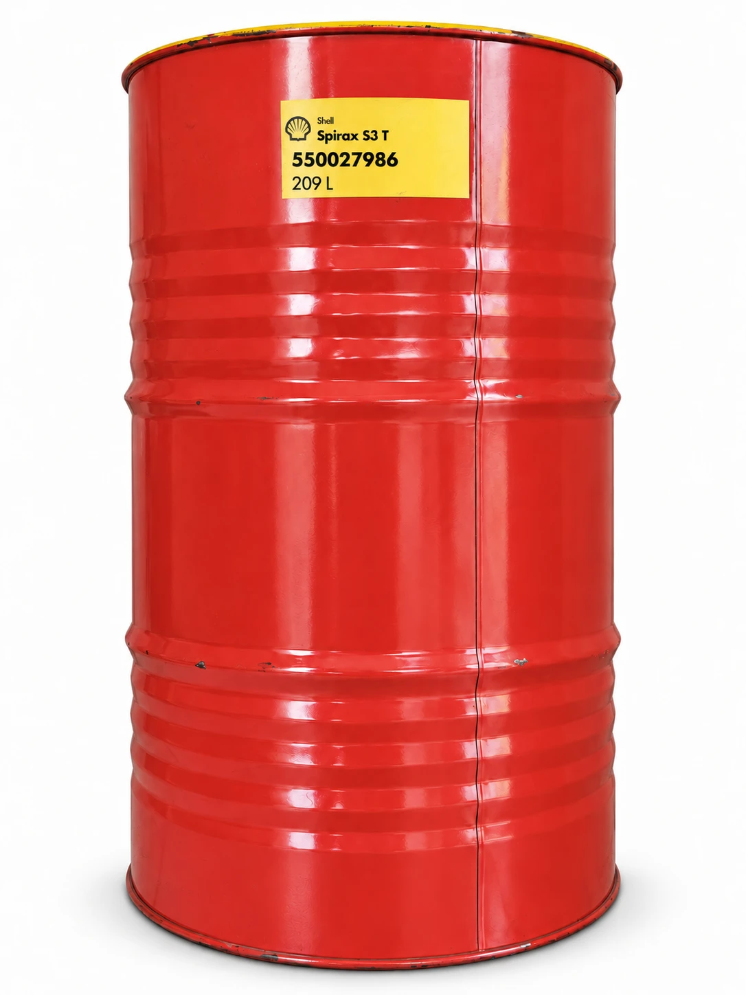 Imagen ilustrativa · Shell Spirax S3 T · 209 L. El envase y la etiqueta pueden variar.