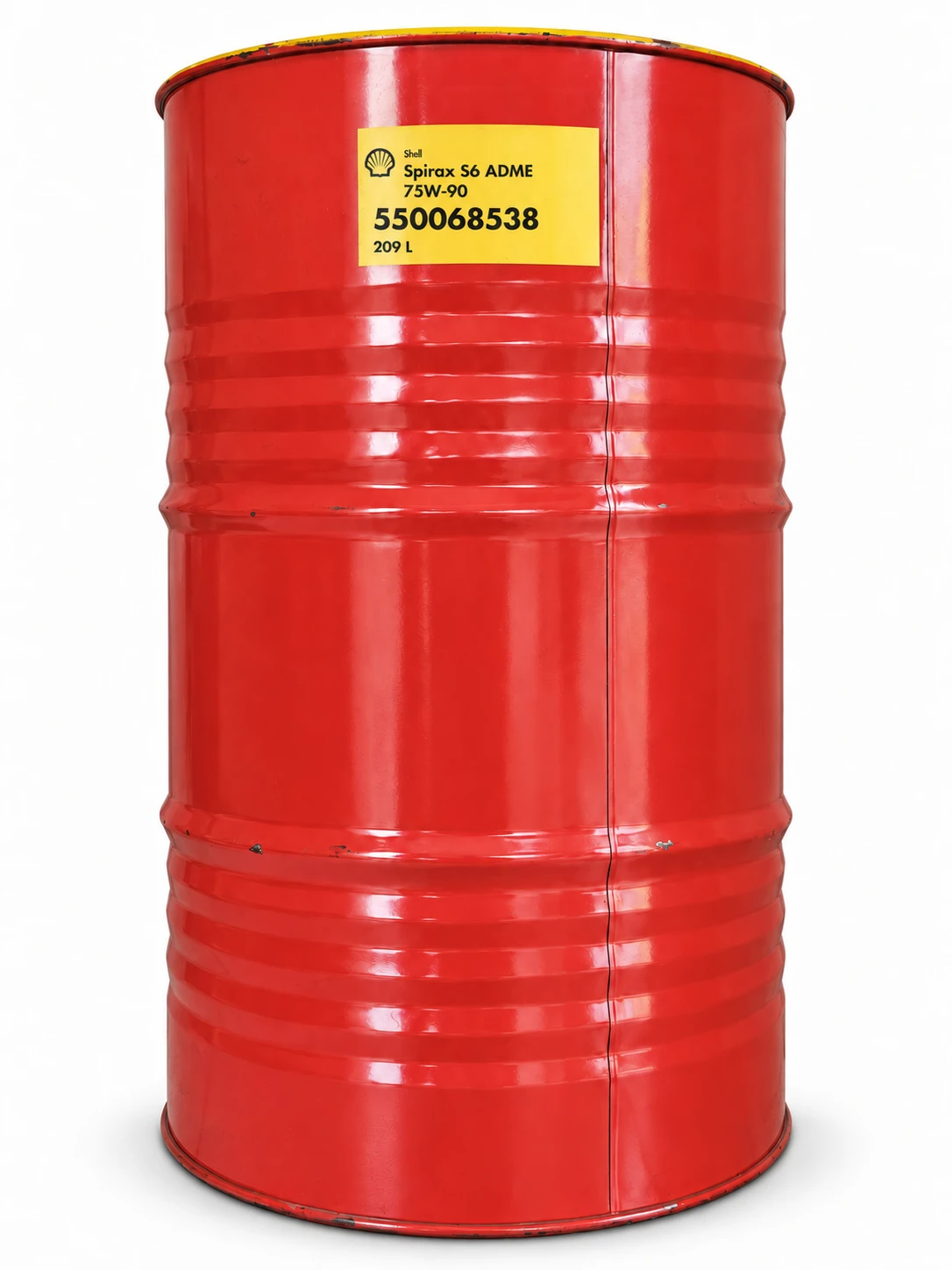 Imagen ilustrativa · Shell Spirax S6 ADME 75W-90 · 209 L. El envase y la etiqueta pueden variar.