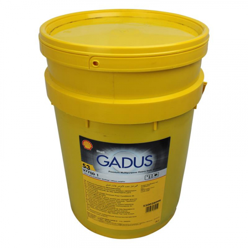Shell Gadus S3 V770D 1 · 18 kg. El diseño de la etiqueta puede variar.