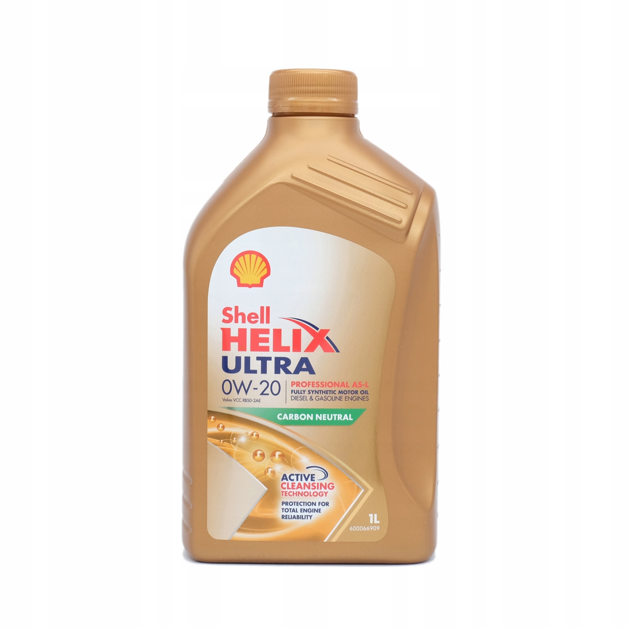 Shell Helix Ultra Professional ASL 0W-20 · 1 L. El diseño de la etiqueta puede variar.