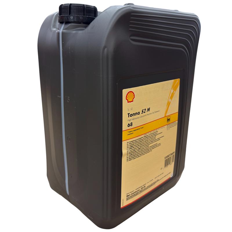 Shell Tonna S2 M 68 · 20 L. El diseño de la etiqueta puede variar.