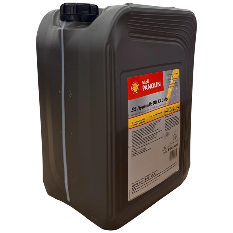 Shell PANOLIN S2 HFDUEAL46 · 20 L. El diseño de la etiqueta puede variar.