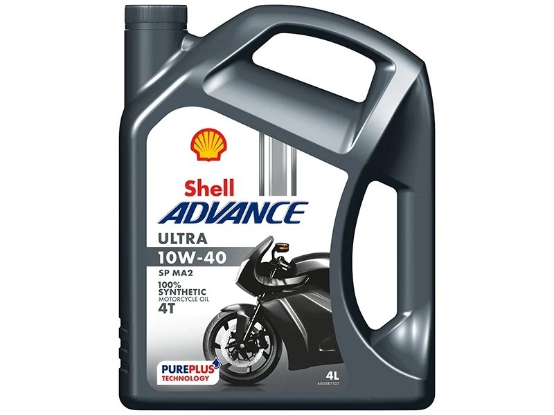Shell Advance Ultra 10W-40 · 4 L.