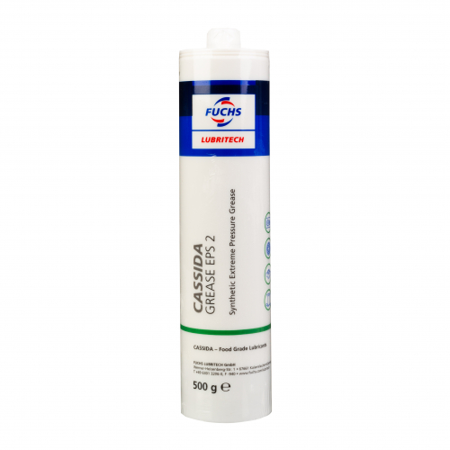 CASSIDA GREASE EPS 2 · 500 g. El diseño de la etiqueta puede variar.